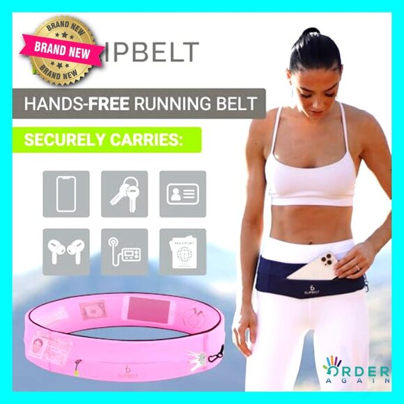 Zipper Running Belt Waist Pack Fitness Travel Fanny Pack Unisex Sporty main image 5
